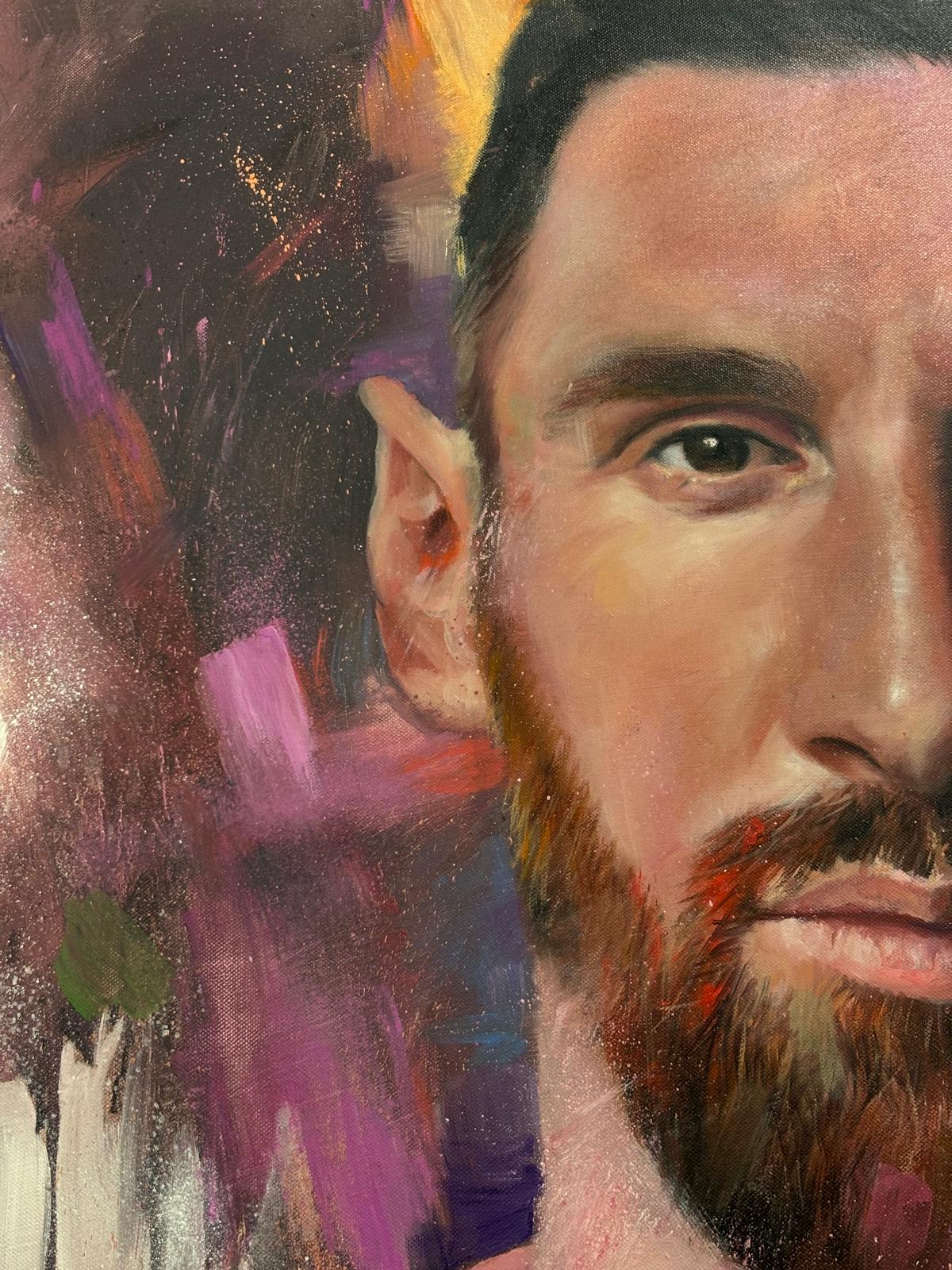 Messi in Pink