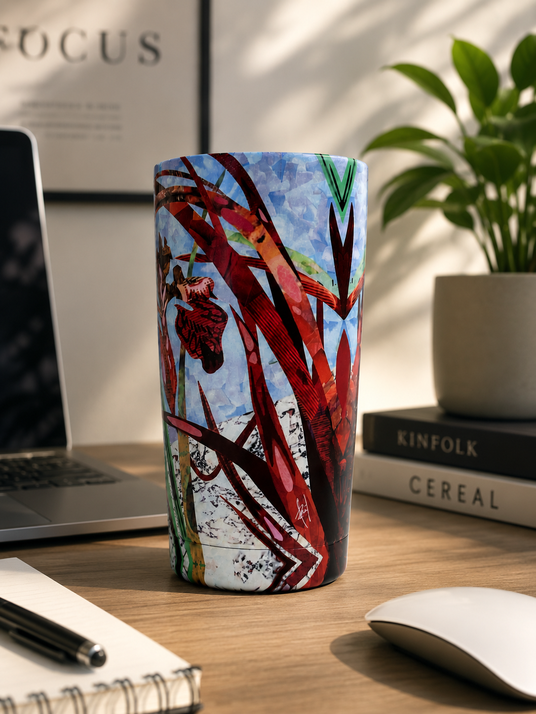 Flowers - Tumbler insulated 20 Oz