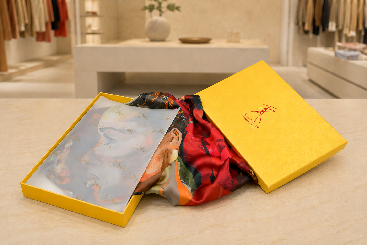 Africa - Scarf Silk 100%