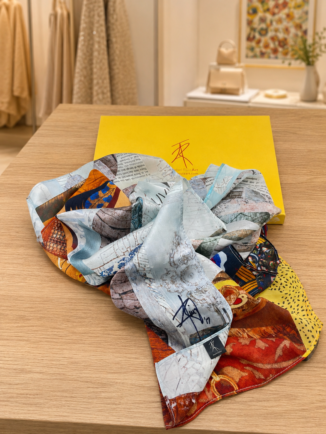 Habanera II - Scarf 100% Silk