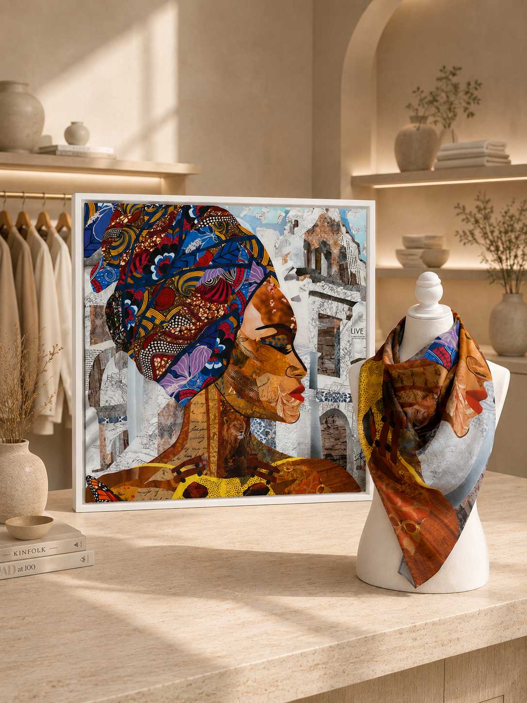 Habanera II - Scarf 100% Silk